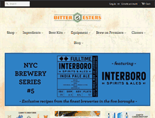 Tablet Screenshot of bitterandesters.com